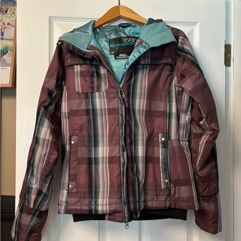 Women’s Plaid Ski/Snowboard Jacket